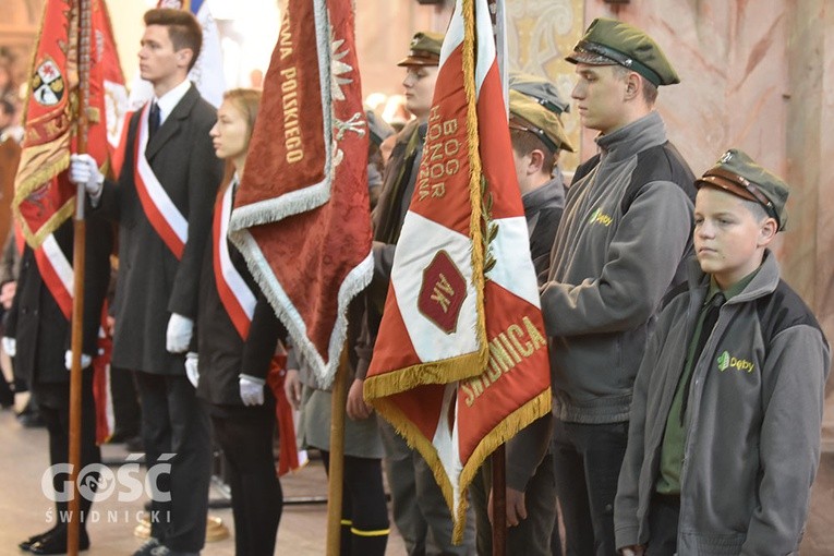 Obchody 100. rocznicy odzyskania niepodległości przez Polskę w Świdnicy