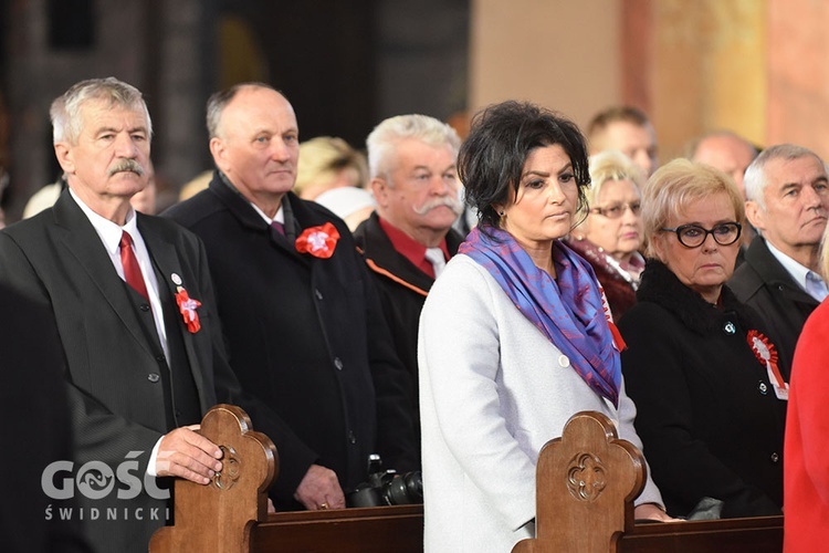 Obchody 100. rocznicy odzyskania niepodległości przez Polskę w Świdnicy