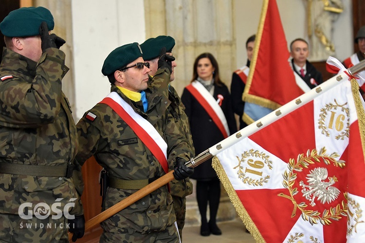 Obchody 100. rocznicy odzyskania niepodległości przez Polskę w Strzegomiu