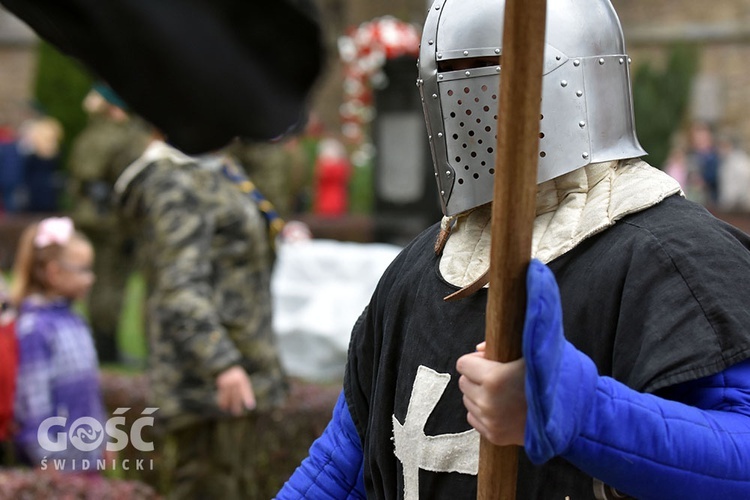 Obchody 100. rocznicy odzyskania niepodległości przez Polskę w Strzegomiu