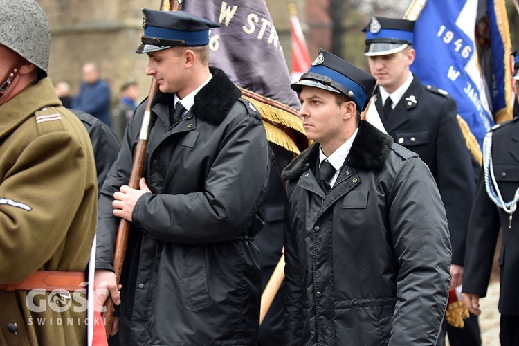 Obchody 100. rocznicy odzyskania niepodległości przez Polskę w Strzegomiu