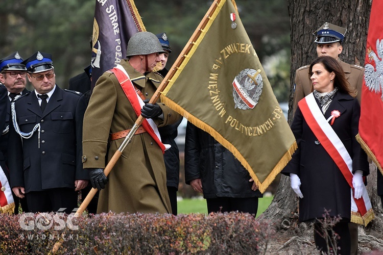 Obchody 100. rocznicy odzyskania niepodległości przez Polskę w Strzegomiu