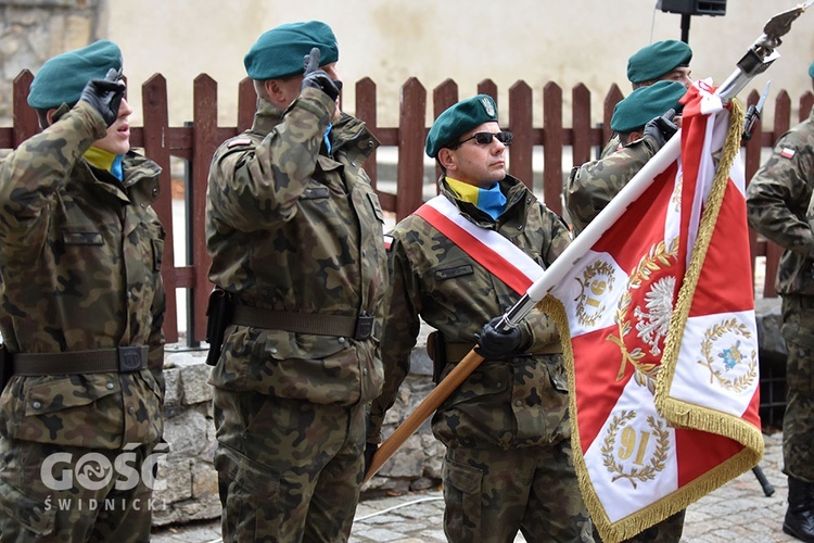 Obchody 100. rocznicy odzyskania niepodległości przez Polskę w Strzegomiu