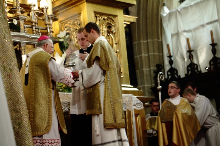 Poświęcenie monstrancji "Lumen Gentium"