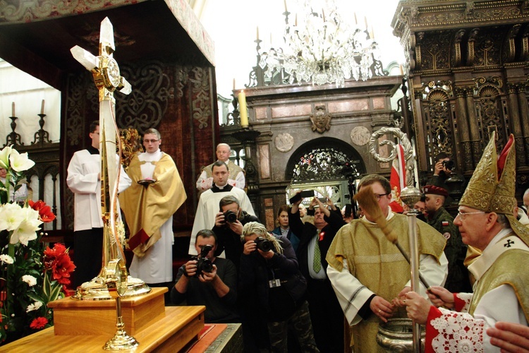 Poświęcenie monstrancji "Lumen Gentium"