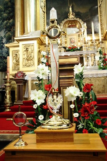 Poświęcenie monstrancji "Lumen Gentium"