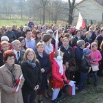 Odsłonięcie pomnika Niepodległości w Jodłowej