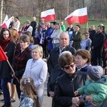 Odsłonięcie pomnika Niepodległości w Jodłowej