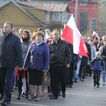 Odsłonięcie pomnika Niepodległości w Jodłowej