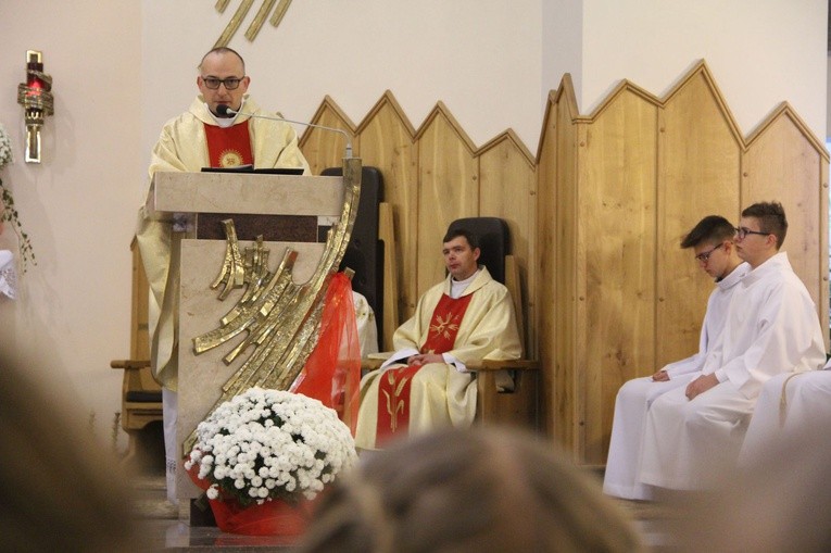 Odsłonięcie pomnika Niepodległości w Jodłowej