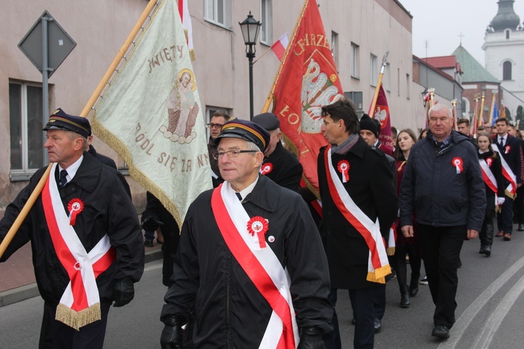 Uroczystości ku czci św. Wiktorii w Łowiczu - procesja