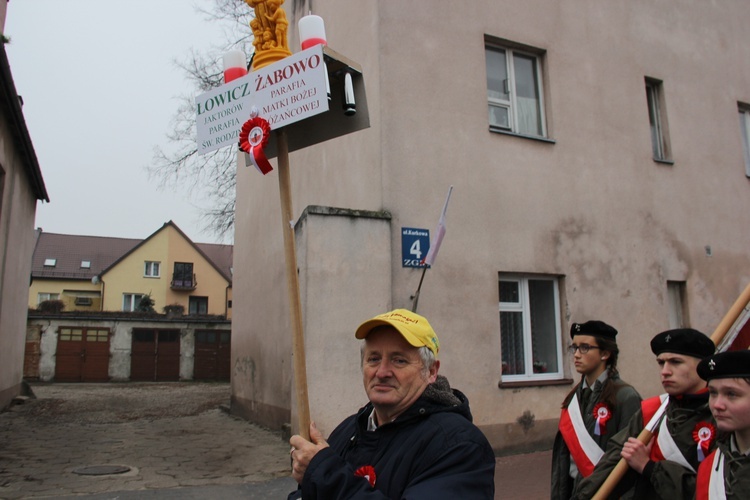 Uroczystości ku czci św. Wiktorii w Łowiczu - procesja