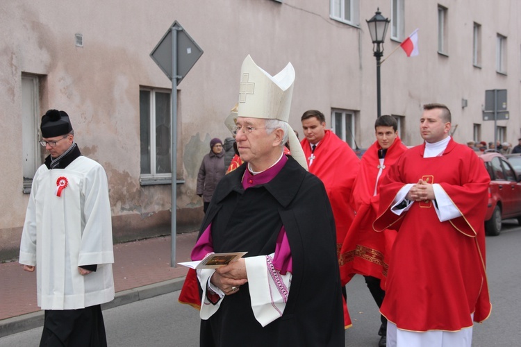 Uroczystości ku czci św. Wiktorii w Łowiczu - procesja