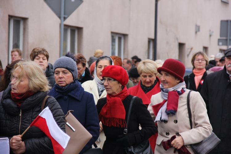 Uroczystości ku czci św. Wiktorii w Łowiczu - procesja