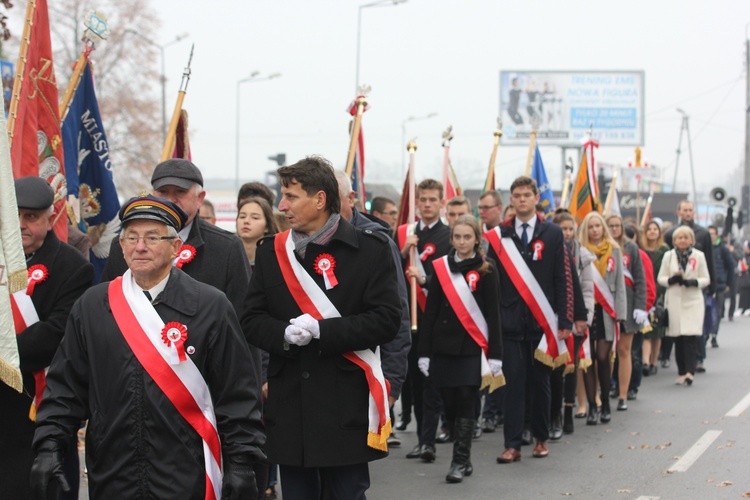 Uroczystości ku czci św. Wiktorii w Łowiczu - procesja