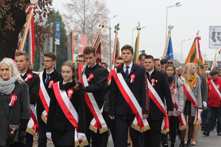 Uroczystości ku czci św. Wiktorii w Łowiczu - procesja