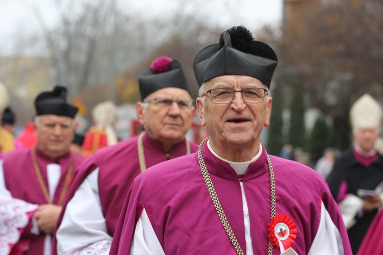 Uroczystości ku czci św. Wiktorii w Łowiczu - procesja