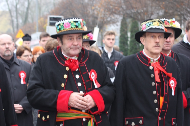 Uroczystości ku czci św. Wiktorii w Łowiczu - procesja