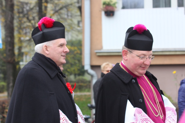 Uroczystości ku czci św. Wiktorii w Łowiczu - procesja