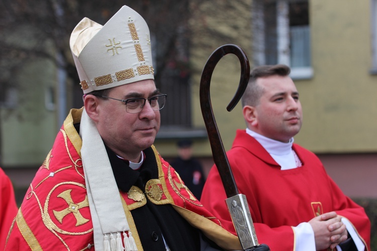 Uroczystości ku czci św. Wiktorii w Łowiczu - procesja