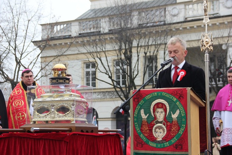 Uroczystości ku czci św. Wiktorii w Łowiczu - procesja