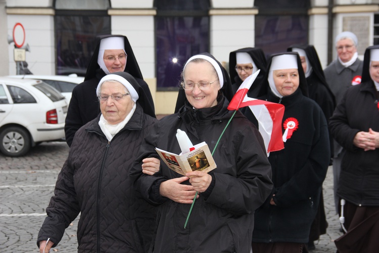 Uroczystości ku czci św. Wiktorii w Łowiczu - procesja