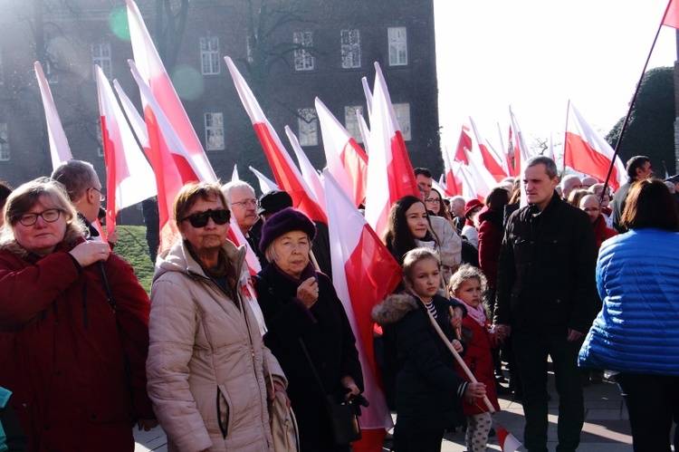 Krakowskie obchody 100. rocznicy odzyskania niepodległości 11.11.2018