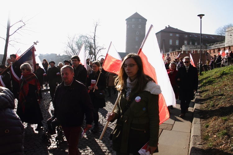 Krakowskie obchody 100. rocznicy odzyskania niepodległości 11.11.2018