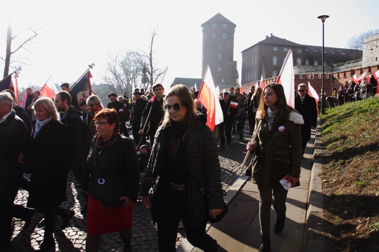 Krakowskie obchody 100. rocznicy odzyskania niepodległości 11.11.2018