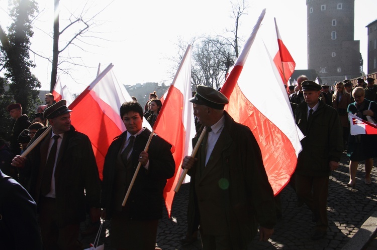 Krakowskie obchody 100. rocznicy odzyskania niepodległości 11.11.2018