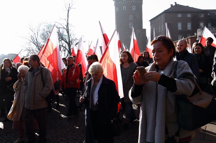 Krakowskie obchody 100. rocznicy odzyskania niepodległości 11.11.2018