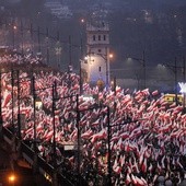 Ponad 200 tys. osób na marszu w Warszawie