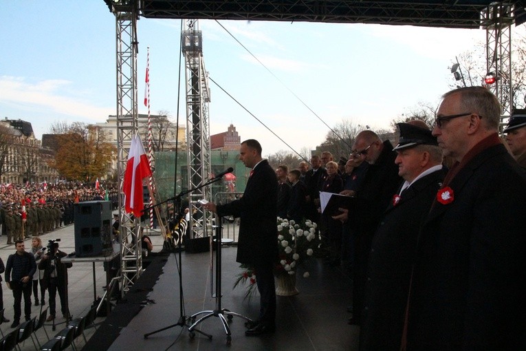Radosna Parada Niepodległości cz. 5 (na pl. Wolności)