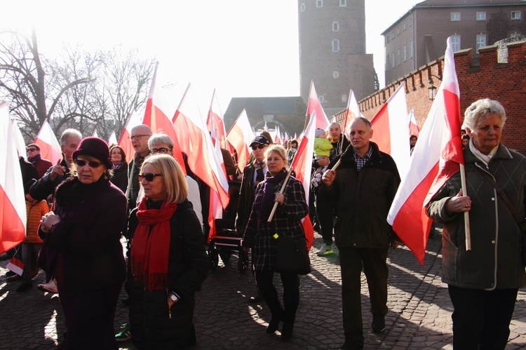 Krakowskie obchody 100. rocznicy odzyskania niepodległości 11.11.2018