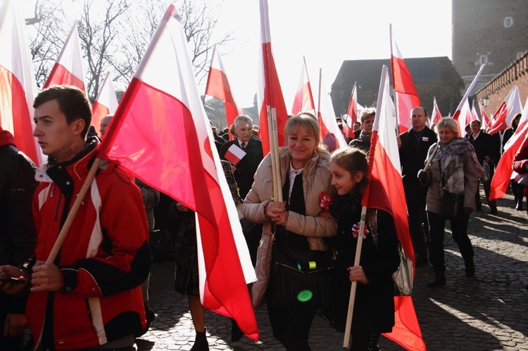 Krakowskie obchody 100. rocznicy odzyskania niepodległości 11.11.2018