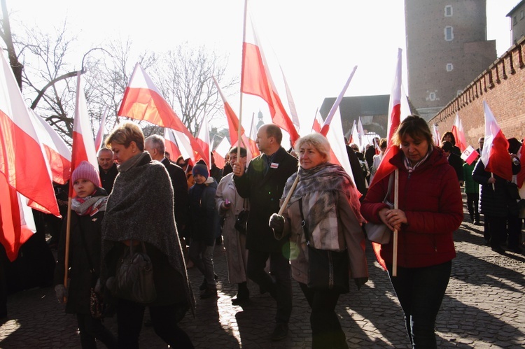 Krakowskie obchody 100. rocznicy odzyskania niepodległości 11.11.2018