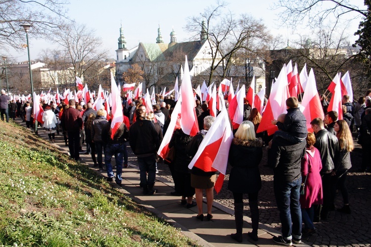 Krakowskie obchody 100. rocznicy odzyskania niepodległości 11.11.2018