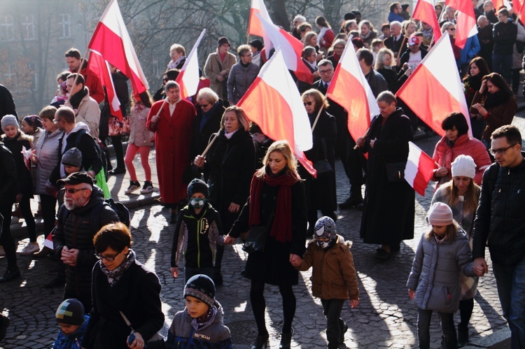 Krakowskie obchody 100. rocznicy odzyskania niepodległości 11.11.2018