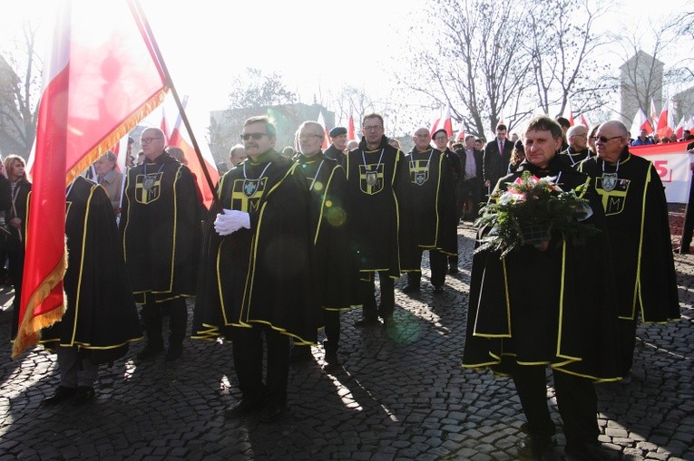 Krakowskie obchody 100. rocznicy odzyskania niepodległości 11.11.2018