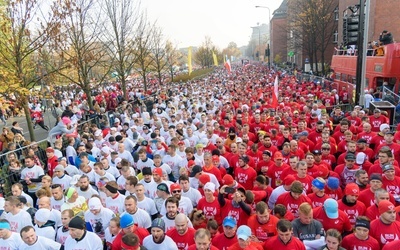 Rekordowy Bieg Niepodległości Poznaniu - wystartowało ponad 22 tysiące zawodników