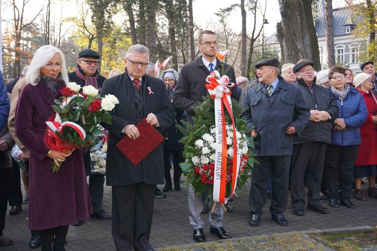 Obchody 100. rocznicy odzyskania niepodległości przez Polskę w Szczawnie-Zdroju