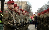 Uroczystości pod pomnikiem Piłsudskiego  