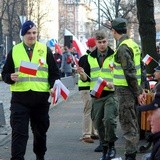 Uroczystości pod pomnikiem Piłsudskiego  