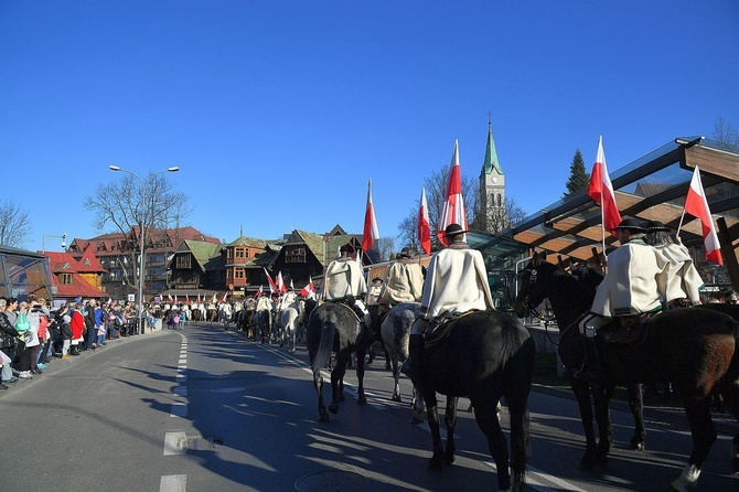 Zakopane świętuje jubileusz odzyskania niepodległości cz. 2