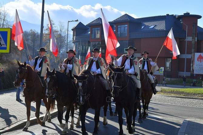 Zakopane świętuje jubileusz odzyskania niepodległości cz. 2