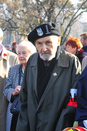 Odsłonięcie popiersi ojców niepodległości