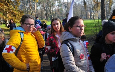 Odsłonięcie popiersi ojców niepodległości