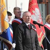 O polskiej dumie przypominał mieszkańcom Cieszyna burmistrz Ryszard Macura