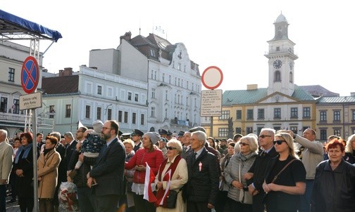 Na cieszyńskim rynku zebrały się tłumy