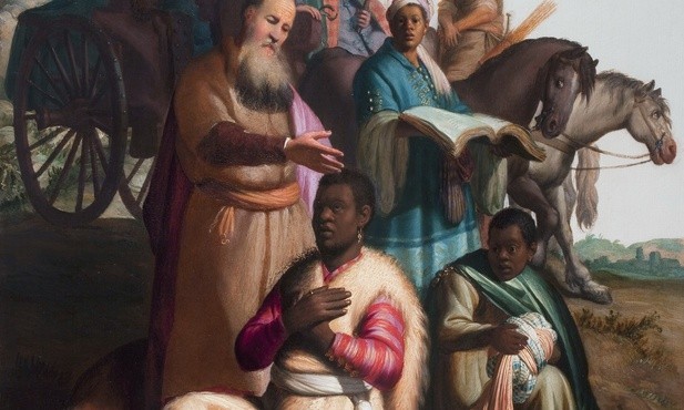 Rembrandt, Filip chrzci etiopskiego dworzanina
